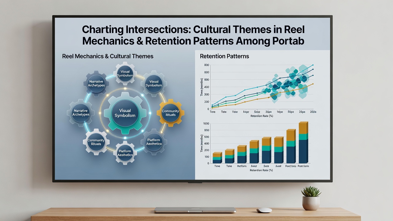 Analytics dashboard showing retention curves linked to cultural reel themes on mobile interfaces