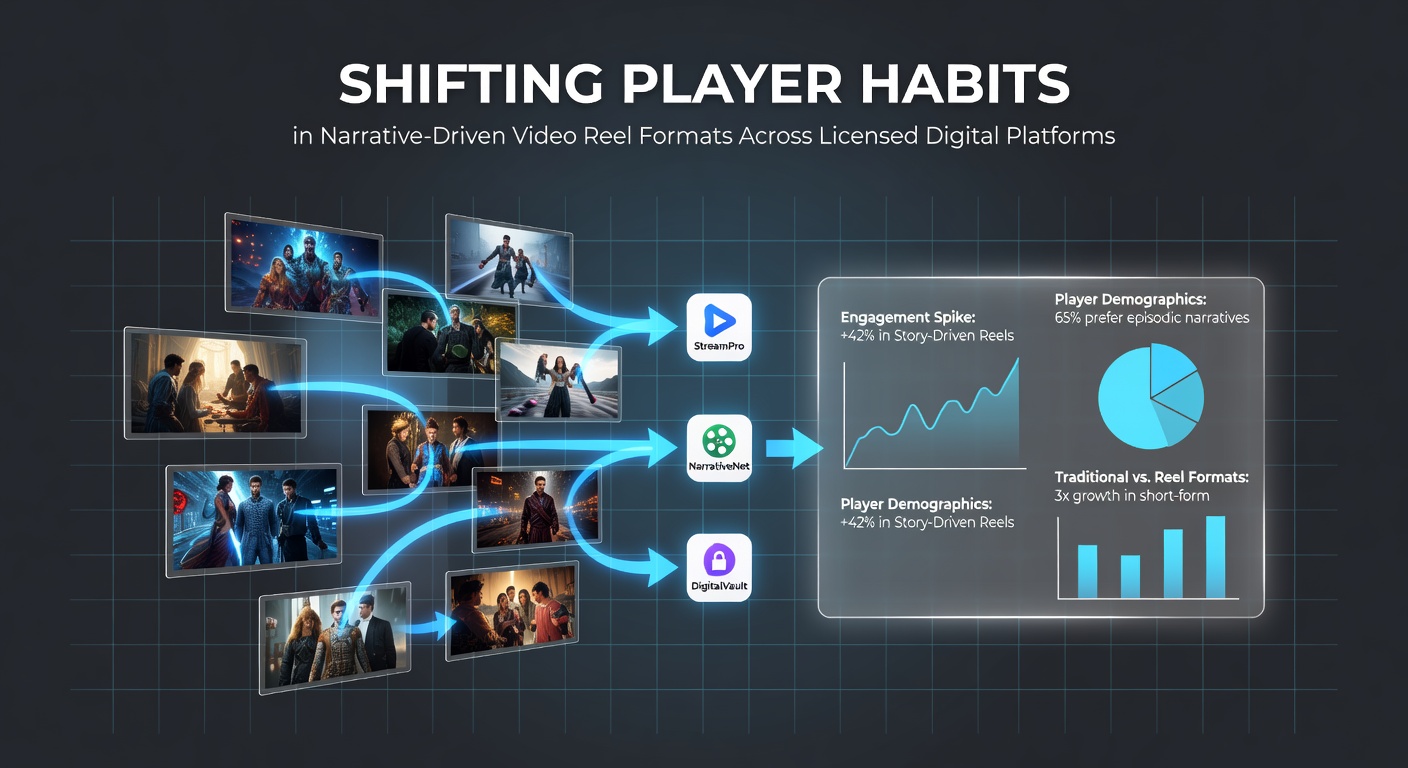 Players engaging with narrative-driven video reel games on mobile and desktop platforms showing story progression screens